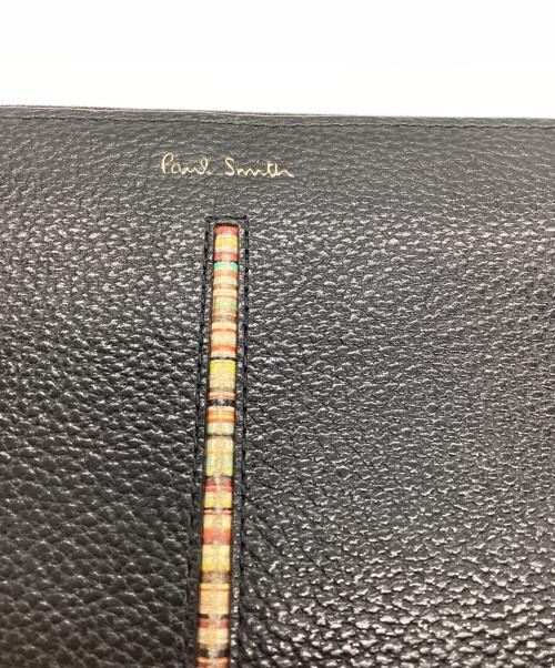 PAUL SMITH（ポールスミス）PAUL SMITH (ポールスミス) 長財布 ブラックの古着・服飾アイテム