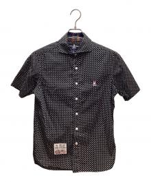 Psycho Bunny（サイコ バニー）の古着「半袖シャツ」｜ブラック