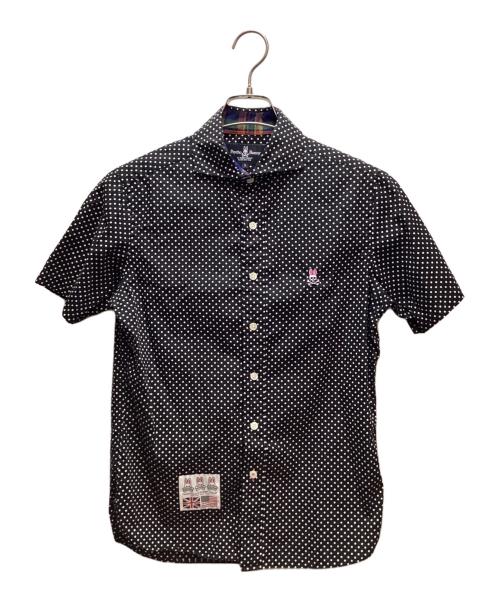 Psycho Bunny（サイコ バニー）Psycho Bunny (サイコ バニー) 半袖シャツ ブラック サイズ:Sの古着・服飾アイテム