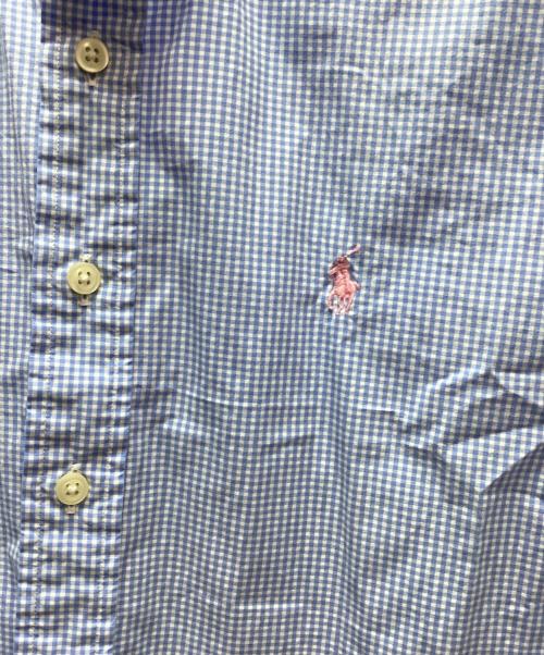 RALPH LAUREN（ラルフローレン）RALPH LAUREN (ラルフローレン) 半袖シャツ スカイブルー サイズ:XSの古着・服飾アイテム