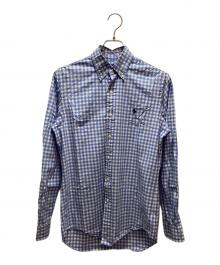 RALPH LAUREN（ラルフローレン）の古着「長袖シャツ」｜スカイブルー