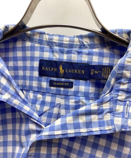 RALPH LAUREN（ラルフローレン）RALPH LAUREN (ラルフローレン) 長袖シャツ スカイブルー サイズ:XSの古着・服飾アイテム