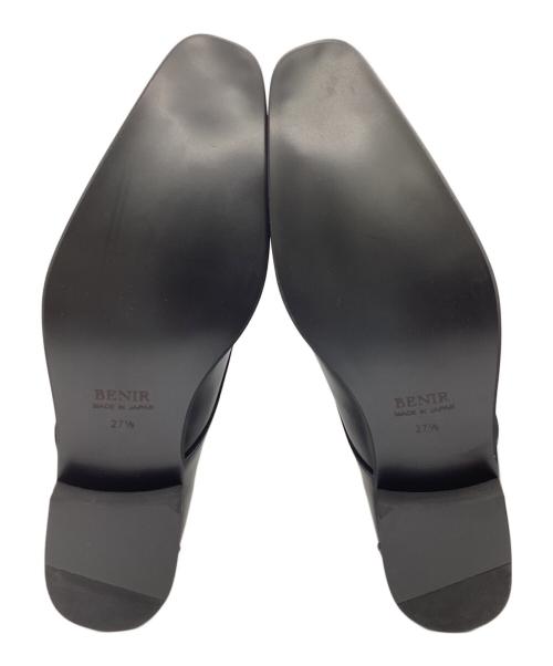 BENIR（ベニル）BENIR (ベニル) ローファー ブラック サイズ:27.5cmの古着・服飾アイテム