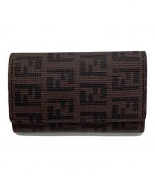 FENDI（フェンディ）の古着「6連キーケース」｜ブラウン×ブラック