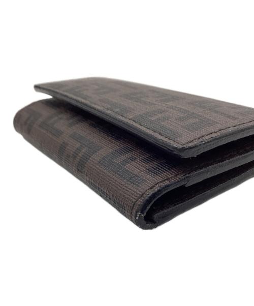 FENDI（フェンディ）FENDI (フェンディ) 6連キーケース ブラウン×ブラックの古着・服飾アイテム