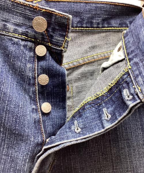 EVISU PARIS（エヴィス パリス）EVISU PARIS (エヴィス パリス) デニムパンツ インディゴ サイズ:86cm（W34）の古着・服飾アイテム