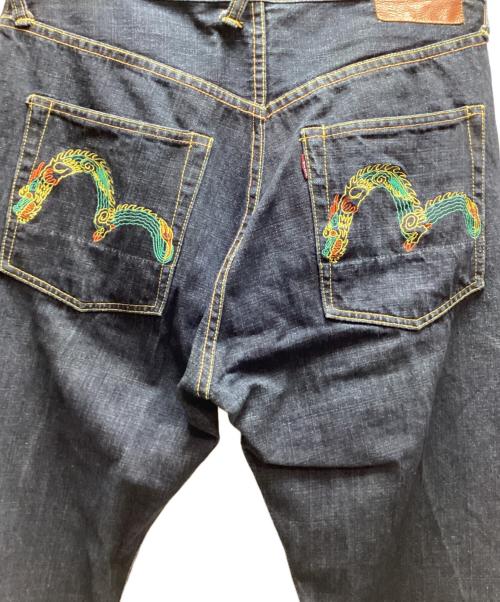 EVISU（エヴィス）EVISU (エヴィス) デニムパンツ インディゴ サイズ:86cm（W34）の古着・服飾アイテム