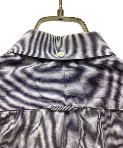 GAMBERT CUSTOM SHIRTS（ギャンバードカスタムシャツ）GAMBERT CUSTOM SHIRTS (ギャンバードカスタムシャツ) 長袖シャツ ホワイト×ブルー サイズ:Mの古着・服飾アイテム