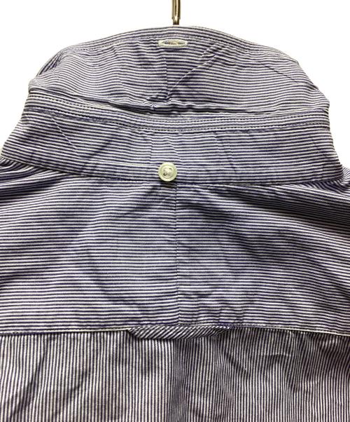 GAMBERT CUSTOM SHIRTS（ギャンバードカスタムシャツ）GAMBERT CUSTOM SHIRTS (ギャンバードカスタムシャツ) 長袖シャツ ホワイト×ブルー サイズ:Mの古着・服飾アイテム