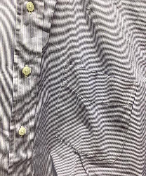 GAMBERT CUSTOM SHIRTS（ギャンバードカスタムシャツ）GAMBERT CUSTOM SHIRTS (ギャンバードカスタムシャツ) 長袖シャツ ホワイト×ブルー サイズ:Mの古着・服飾アイテム