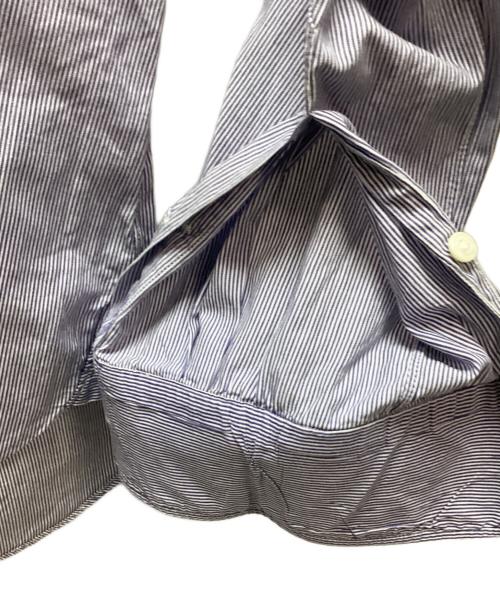 GAMBERT CUSTOM SHIRTS（ギャンバードカスタムシャツ）GAMBERT CUSTOM SHIRTS (ギャンバードカスタムシャツ) 長袖シャツ ホワイト×ブルー サイズ:Mの古着・服飾アイテム