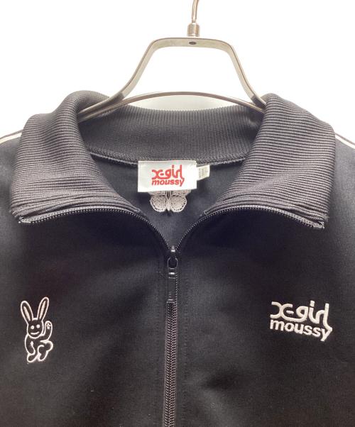 X-GIRL（エックスガール）X-GIRL (エックスガール) ジップジャケット ブラック サイズ:FREEの古着・服飾アイテム