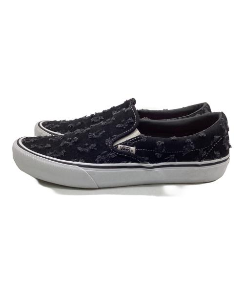 VANS（ヴァンズ）VANS (ヴァンズ) SUPREME (シュプリーム) スリッポン ブラック サイズ:28.5cmの古着・服飾アイテム