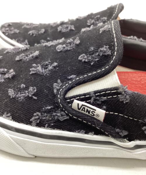 VANS（ヴァンズ）VANS (ヴァンズ) SUPREME (シュプリーム) スリッポン ブラック サイズ:28.5cmの古着・服飾アイテム