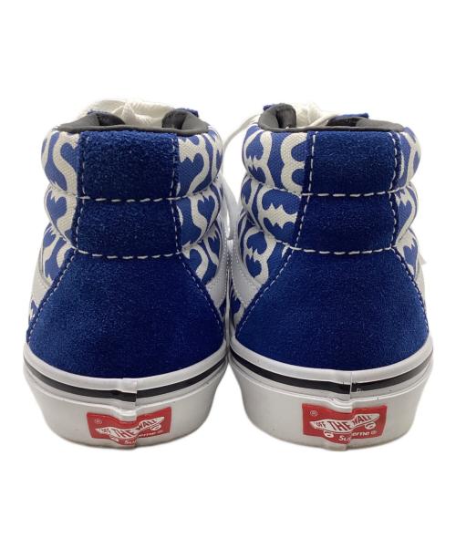 VANS（ヴァンズ）VANS (ヴァンズ) SUPREME (シュプリーム) スニーカー ブルー×ホワイト サイズ:28.5cmの古着・服飾アイテム
