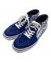 VANS（ヴァンズ）の古着「スニーカー」｜ブルー×ホワイト