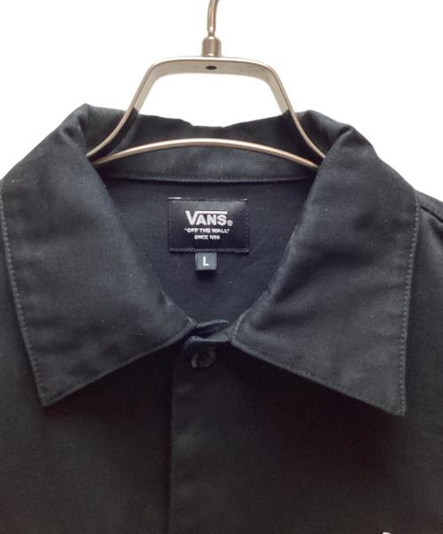 VANS（ヴァンズ）VANS (ヴァンズ) シャツジャケット ブラック サイズ:Lの古着・服飾アイテム