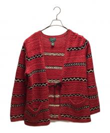 LAUREN RALPH LAUREN（ローレンラルフローレン）の古着「厚手カーディガン」｜レッド