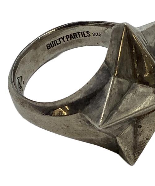 GUILTY PARTIES（ギルティーパーティーズ）GUILTY PARTIES (ギルティーパーティーズ) WOLF'S HEAD (ウルフズヘッド) リング サイズ:23号の古着・服飾アイテム
