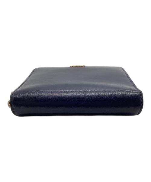 FURLA（フルラ）FURLA (フルラ) ラウンドファスナー財布 ネイビーの古着・服飾アイテム