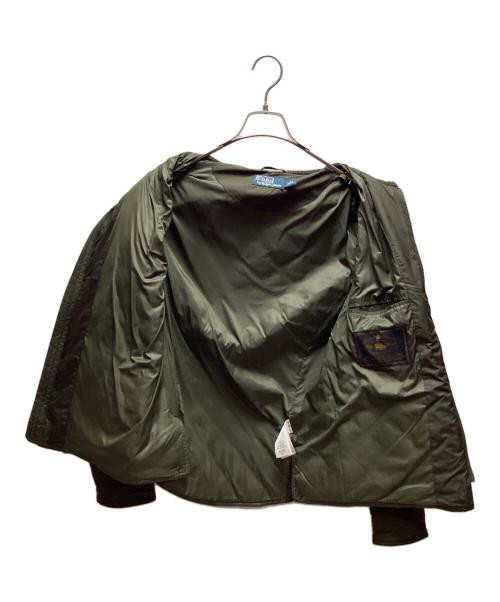 POLO RALPH LAUREN（ポロ・ラルフローレン）POLO RALPH LAUREN (ポロ・ラルフローレン) キルティングジャケット カーキ サイズ:Sの古着・服飾アイテム