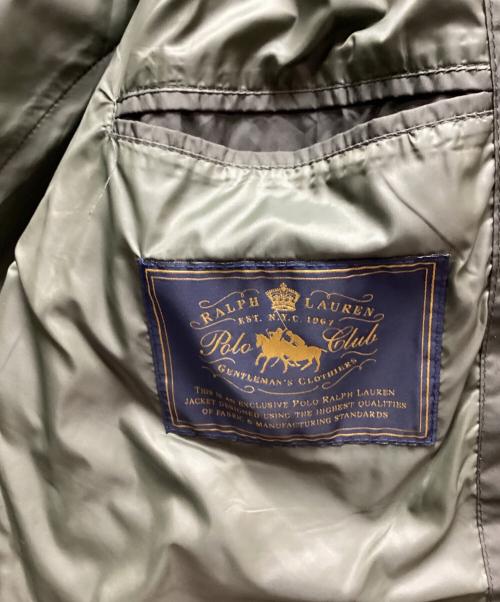 POLO RALPH LAUREN（ポロ・ラルフローレン）POLO RALPH LAUREN (ポロ・ラルフローレン) キルティングジャケット カーキ サイズ:Sの古着・服飾アイテム