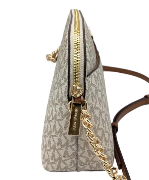 MICHAEL KORS（マイケル・コース）MICHAEL KORS (マイケル・コース) ショルダーバッグ アイボリーの古着・服飾アイテム