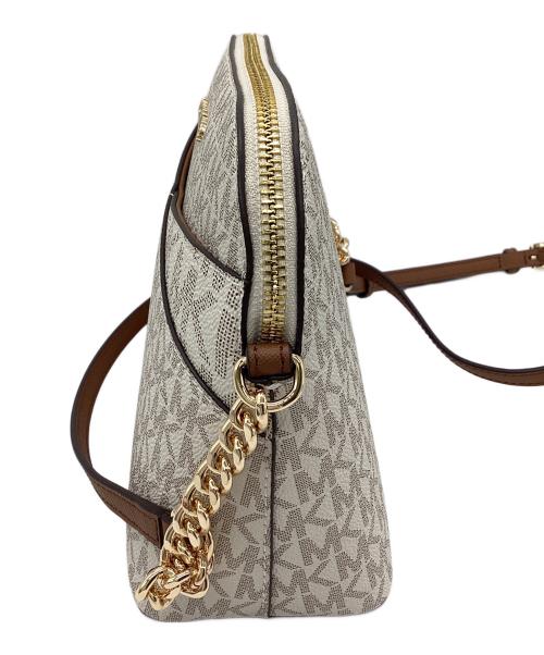 MICHAEL KORS（マイケル・コース）MICHAEL KORS (マイケル・コース) ショルダーバッグ アイボリーの古着・服飾アイテム