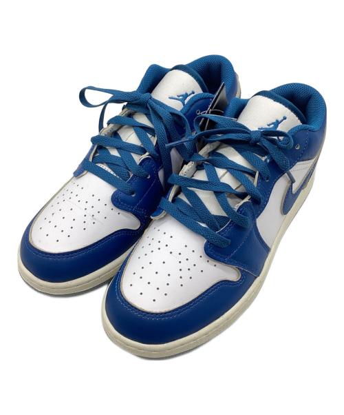 NIKE（ナイキ）NIKE (ナイキ) ローカットスニーカー ブルー サイズ:25cmの古着・服飾アイテム
