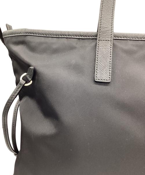 PRADA（プラダ）PRADA (プラダ) ナイロントートバッグ ブラックの古着・服飾アイテム