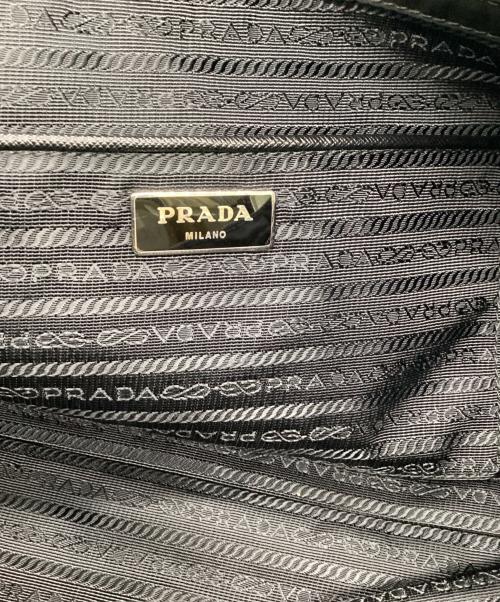 PRADA（プラダ）PRADA (プラダ) ナイロントートバッグ ブラックの古着・服飾アイテム