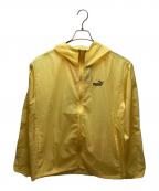 PUMAプーマ）の古着「フーデッドジャケット」｜イエロー