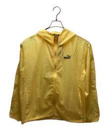 PUMA（プーマ）の古着「フーデッドジャケット」｜イエロー