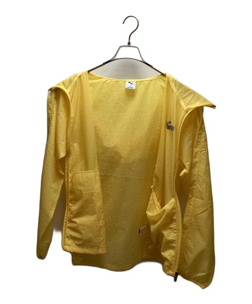PUMA（プーマ）PUMA (プーマ) フーデッドジャケット イエロー サイズ:Sの古着・服飾アイテム
