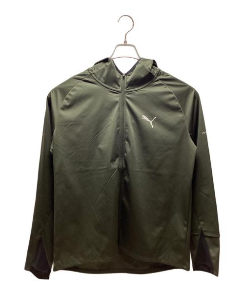 PUMA（プーマ）PUMA (プーマ) ウインドブレーカー カーキ サイズ:Lの古着・服飾アイテム