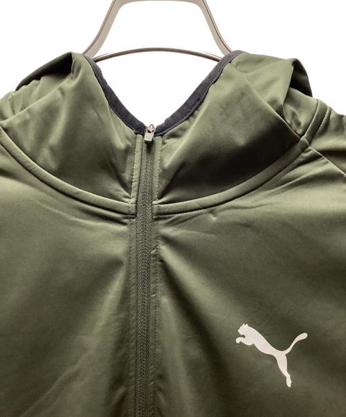 PUMA（プーマ）PUMA (プーマ) ウインドブレーカー カーキ サイズ:Lの古着・服飾アイテム