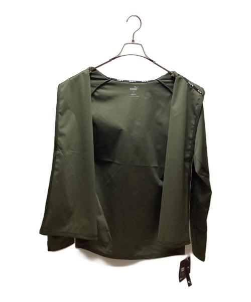 PUMA（プーマ）PUMA (プーマ) ウインドブレーカー カーキ サイズ:Lの古着・服飾アイテム