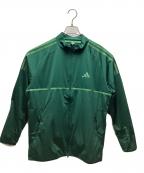 adidasアディダス）の古着「WIND.RDY スリーストライプス フルジップウィンド」｜グリーン