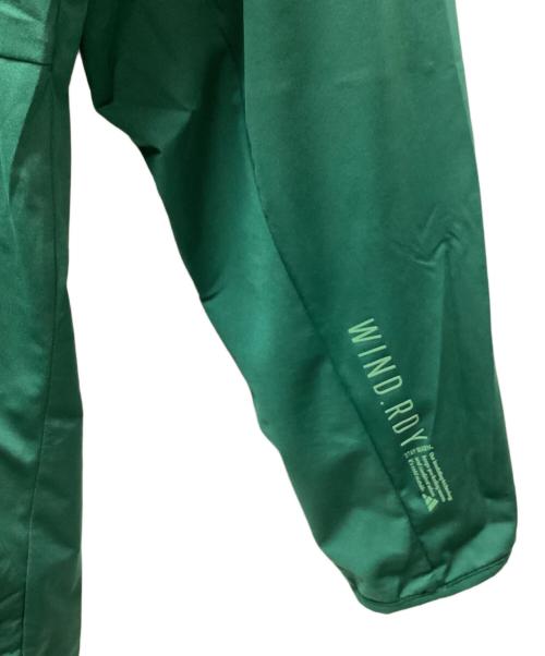 adidas（アディダス）adidas (アディダス) WIND.RDY スリーストライプス フルジップウィンド グリーン サイズ:L 未使用品の古着・服飾アイテム