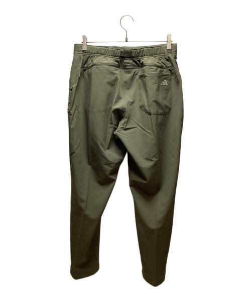 adidas（アディダス）adidas (アディダス) コードカオス ワイドテーパードパンツ オリーブ サイズ:L 未使用品の古着・服飾アイテム