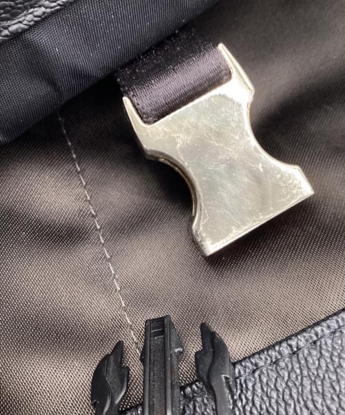 PORTER（ポーター）PORTER (ポーター) メッセンジャーバッグ ブラック×ブラウンの古着・服飾アイテム