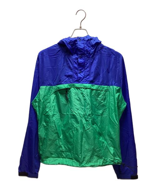 Patagonia（パタゴニア）Patagonia (パタゴニア) ナイロンパーカー ブルー×グリーン サイズ:Sの古着・服飾アイテム