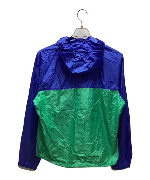 Patagonia（パタゴニア）Patagonia (パタゴニア) ナイロンパーカー ブルー×グリーン サイズ:Sの古着・服飾アイテム