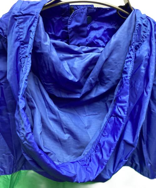 Patagonia（パタゴニア）Patagonia (パタゴニア) ナイロンパーカー ブルー×グリーン サイズ:Sの古着・服飾アイテム