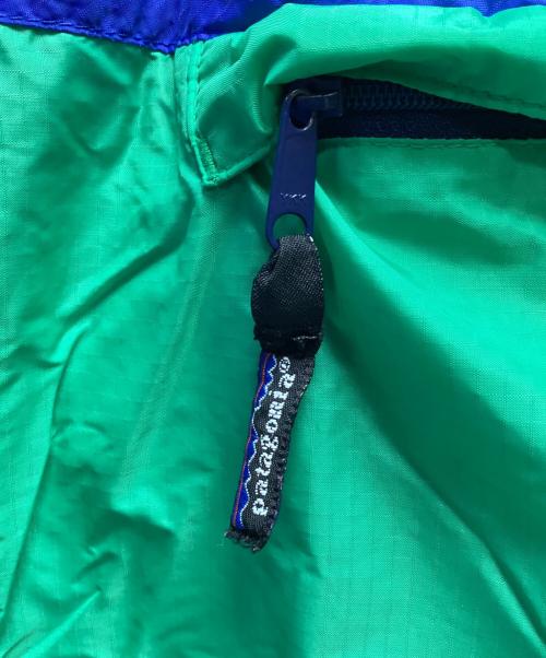 Patagonia（パタゴニア）Patagonia (パタゴニア) ナイロンパーカー ブルー×グリーン サイズ:Sの古着・服飾アイテム