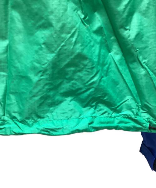Patagonia（パタゴニア）Patagonia (パタゴニア) ナイロンパーカー ブルー×グリーン サイズ:Sの古着・服飾アイテム