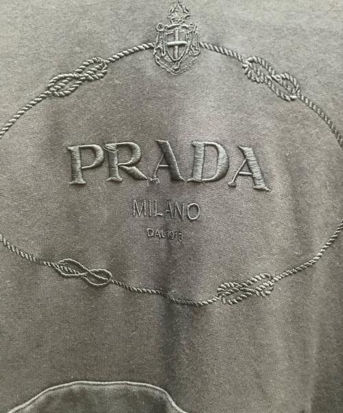 PRADA（プラダ）PRADA (プラダ) プルオーバーパーカー ネイビー サイズ:Sの古着・服飾アイテム