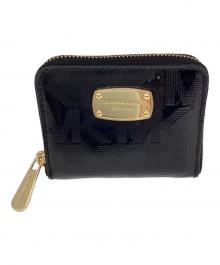 MICHAEL KORS（マイケル・コース）の古着「ラウンドファスナー財布」｜ブラック