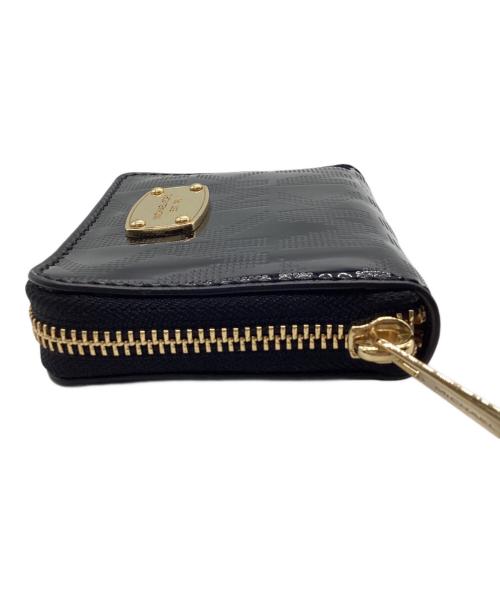 MICHAEL KORS（マイケル・コース）MICHAEL KORS (マイケル・コース) ラウンドファスナー財布 ブラックの古着・服飾アイテム
