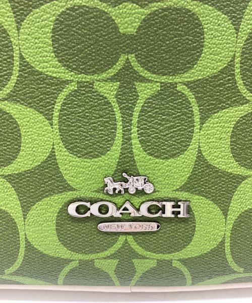COACH（コーチ）COACH (コーチ) ハンドバッグ グリーンの古着・服飾アイテム